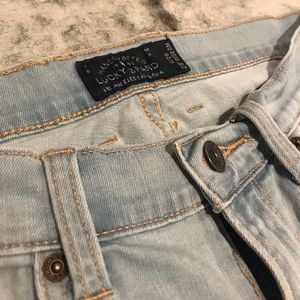 Lucky brand white washed capris